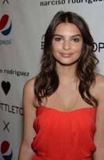 EMILY RATAJKOWSKI at Narciso Rodriguez Bottletop Collection Pepsi Launch in New York