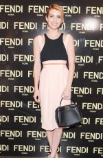 EMMA ROBERTS at Fendi and Elle Private Cocktail Party in Los Angeles