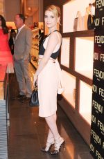 EMMA ROBERTS at Fendi and Elle Private Cocktail Party in Los Angeles