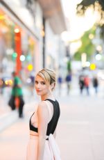 EMMA ROBERTS at Fendi and Elle Private Cocktail Party in Los Angeles