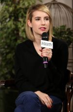 EMMA ROBERTS at Variety Studio in West Hollywood