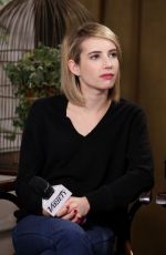 EMMA ROBERTS at Variety Studio in West Hollywood