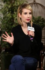 EMMA ROBERTS at Variety Studio in West Hollywood