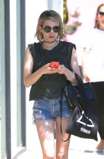 EMMA ROBERTS in Daisy Dukes Out in Los Angeles