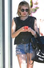 EMMA ROBERTS in Daisy Dukes Out in Los Angeles