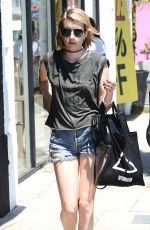 EMMA ROBERTS in Daisy Dukes Out in Los Angeles