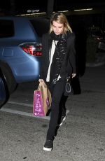 EMMA ROBERTS Night Out in Los Angeles