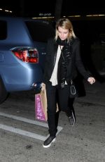 EMMA ROBERTS Night Out in Los Angeles