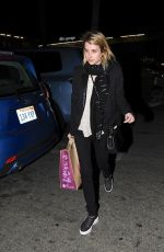 EMMA ROBERTS Night Out in Los Angeles
