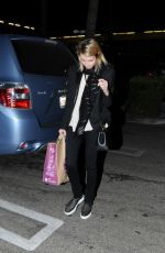 EMMA ROBERTS Night Out in Los Angeles