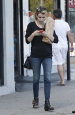 EMMA ROBERTS Shopping in West Hollywood 0505