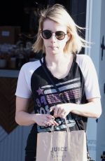 EMMA ROBERTS Shopping in West Hollywood