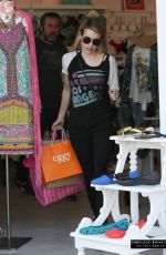 EMMA ROBERTS Shopping in West Hollywood