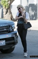 EMMA ROBERTS Shopping in West Hollywood