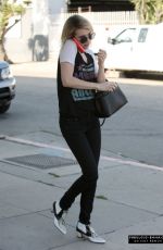 EMMA ROBERTS Shopping in West Hollywood