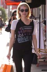 EMMA ROBERTS Shopping in West Hollywood