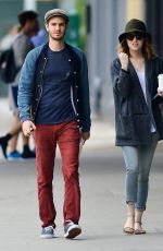 EMMA STONE and Andrew Garfield Out in New York