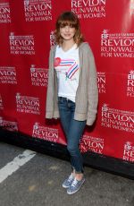 EMMA STONE at 2014 EIF Revlon Run Walk for Women in New York