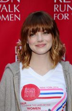 EMMA STONE at 2014 EIF Revlon Run Walk for Women in New York