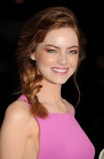 EMMA STONE at MET Gala 2014 in Ney York