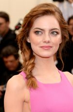 EMMA STONE at MET Gala 2014 in Ney York
