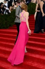 EMMA STONE at MET Gala 2014 in Ney York