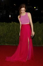 EMMA STONE at MET Gala 2014 in Ney York