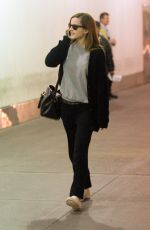 EMMA WATSON Arrives at JFK Airport in New York