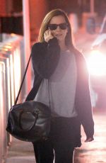 EMMA WATSON Arrives at JFK Airport in New York
