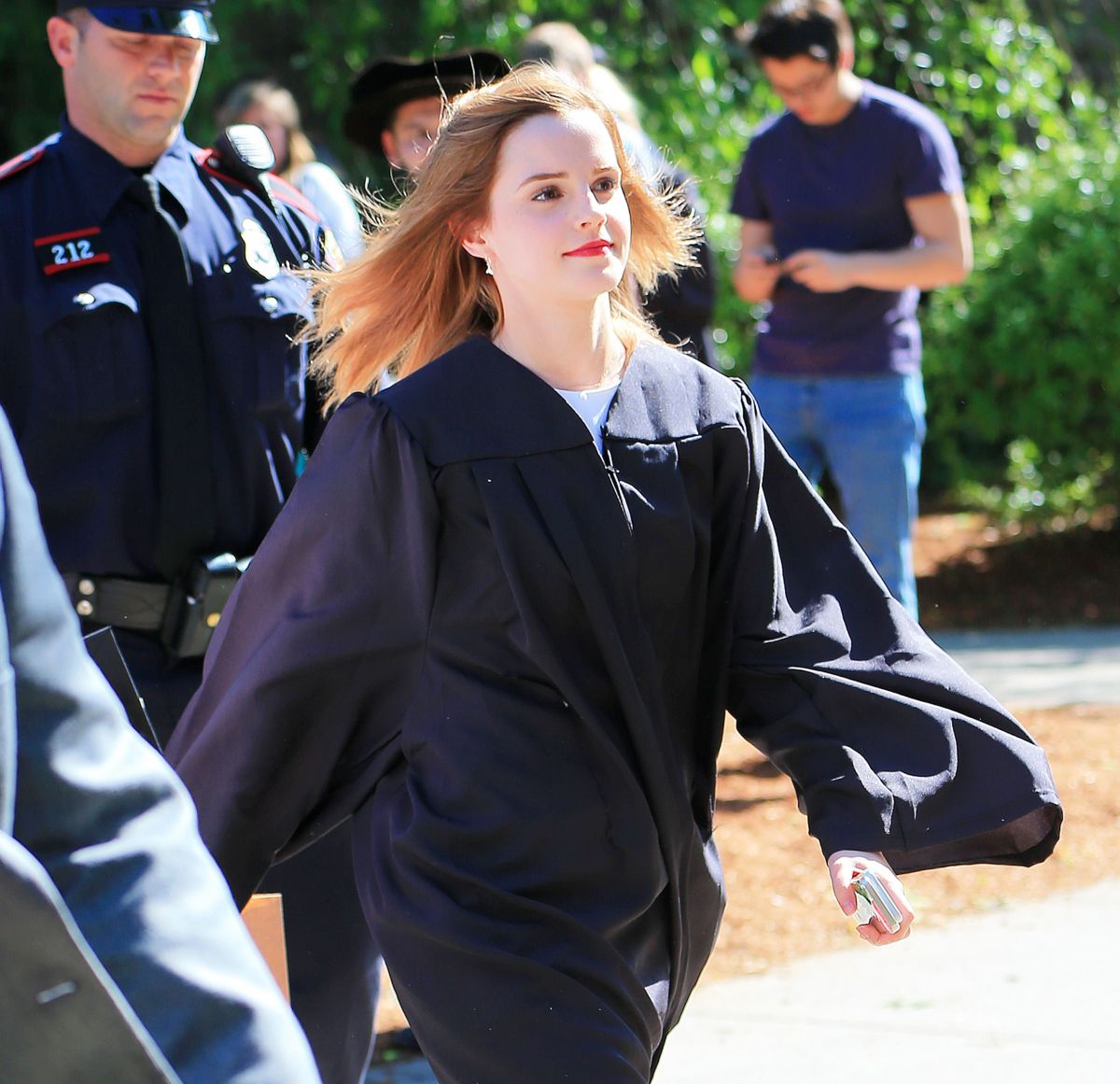 Emma Watson Graduates From Brown University In Providence