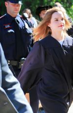 EMMA WATSON Graduates from Brown University in Providence