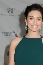 EMMY ROSSUM at American Ballet Theatre’s 2014 Opening Night Spring Gala in New York