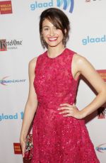 EMMY ROSSUM at GLAAD Media Awards 2014 in New York