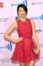 EMMY ROSSUM at GLAAD Media Awards 2014 in New York