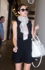 EMMY ROSSUM at LAX Airport in Los Angeles 2105