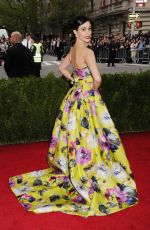 EMMY ROSSUM at MET Gala 2014 in Ney York