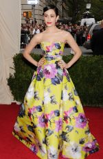 EMMY ROSSUM at MET Gala 2014 in Ney York