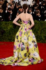EMMY ROSSUM at MET Gala 2014 in Ney York