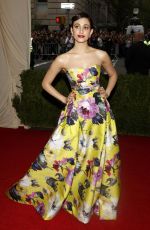 EMMY ROSSUM at MET Gala 2014 in Ney York