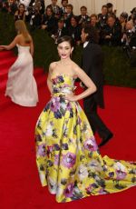 EMMY ROSSUM at MET Gala 2014 in Ney York