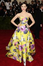 EMMY ROSSUM at MET Gala 2014 in Ney York