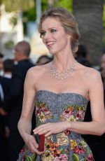 EVA HERZIGOVA at Two Days, one Night Premiere at Cannes Film Festival