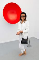 EVA LONGORIA at Frieze Art Fair 2014 in New York