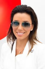 EVA LONGORIA at Frieze Art Fair 2014 in New York
