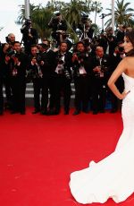 EVA LONGORIA at Saint Laurent Premiere at Cannes Film Festival