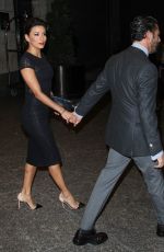 EVA LONGORIA Leaves the Four Seasons Hotel in New York
