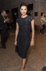 EVA LONGORIA Leaves the Four Seasons Hotel in New York