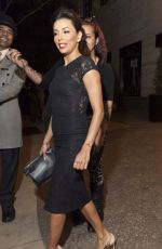 EVA LONGORIA Leaves the Four Seasons Hotel in New York