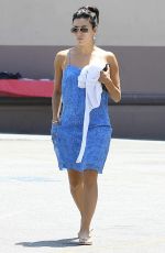 EVA LONGORIA Out and About in Beverly Hills