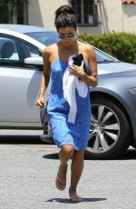 EVA LONGORIA Out and About in Beverly Hills